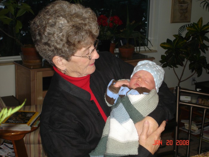 Grandma was very happy!