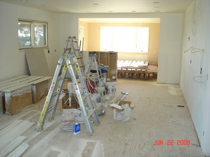 Not much change in the kitchen