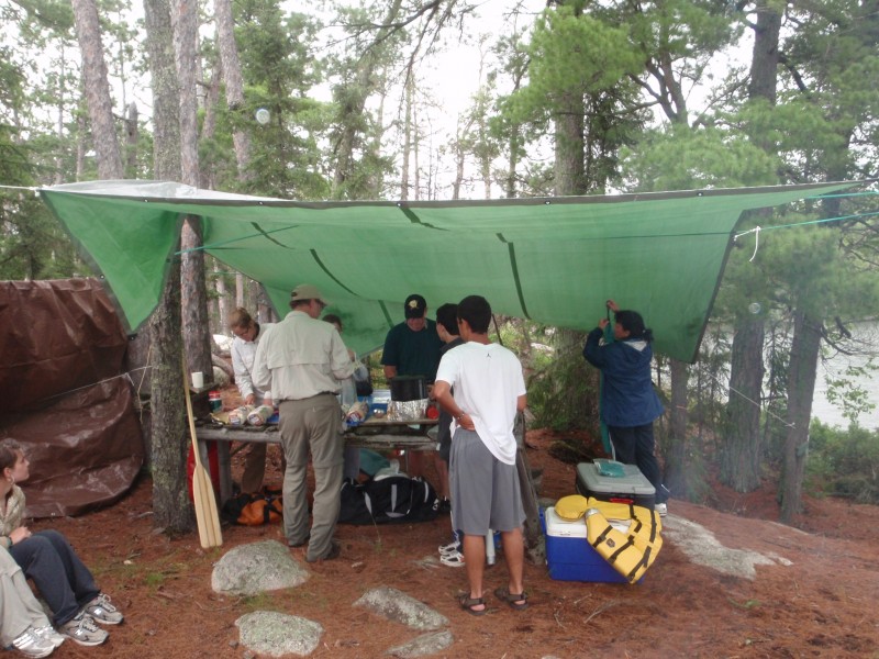 Mostin important part of the camp, no one would look at the camera